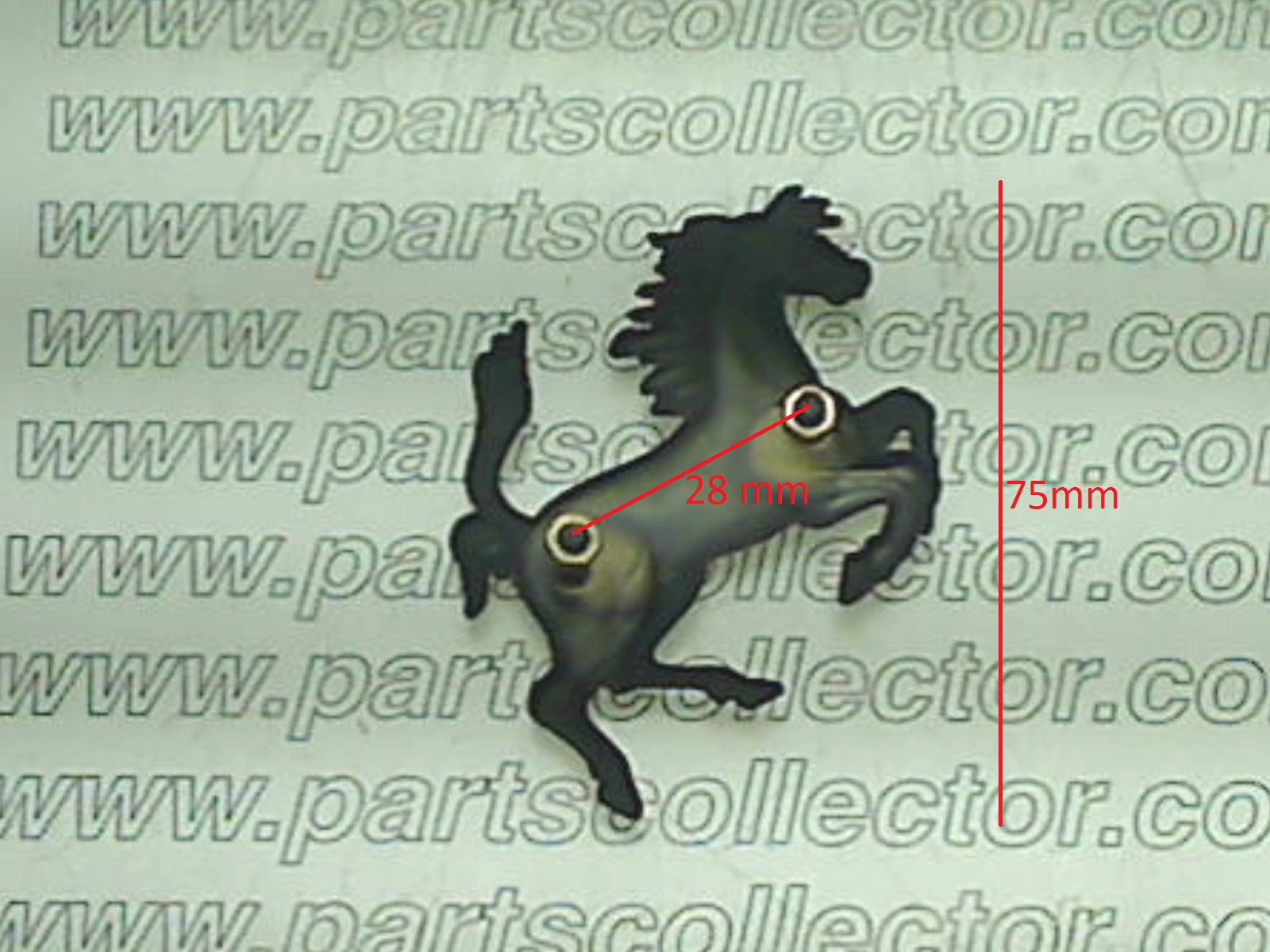 FERRARI  Car body code 8989 compatible with: FERRARI 308, FERRARI 308 4V, FERRARI 308 GT4, FERRARI 308 GTB GTS, FERRARI 355, FERRARI 512BB, FERRARI 512BBi, FERRARI 512M, FERRARI 512TR, FERRARI F40, FERRARI F50, FERRARI FERRARI, FERRARI MONDIAL, FERRARI MONDIAL T, FERRARI TESTAROSSA - additional view